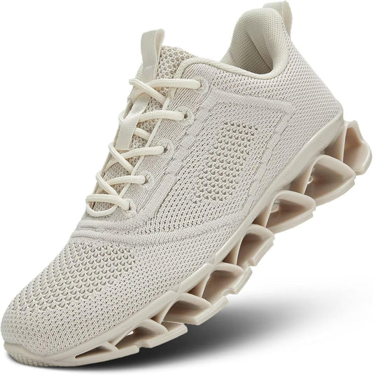 Womens Walking Shoes Fashion Running Tennis Blade Sneakers Mesh Breathable Athletic Sport Gym